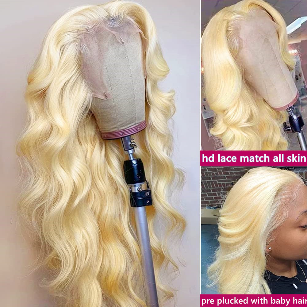 613 13x6 Lace Frontal Perücke  – 613 Blonde Body Wave Lace Front Wig Bewertung und Preis